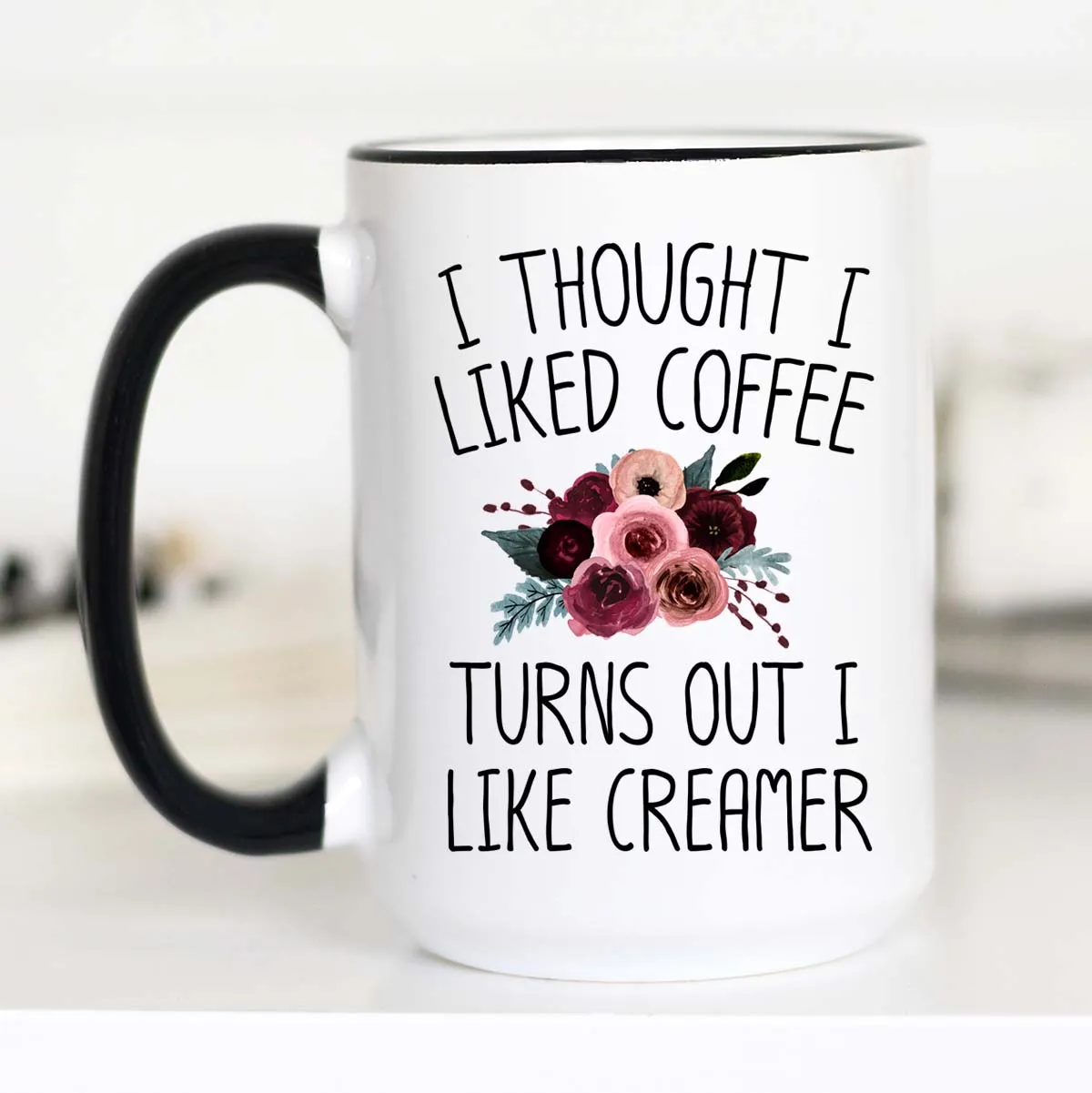 Mugsby I Thought I Liked Coffee krus 325 ml blomst