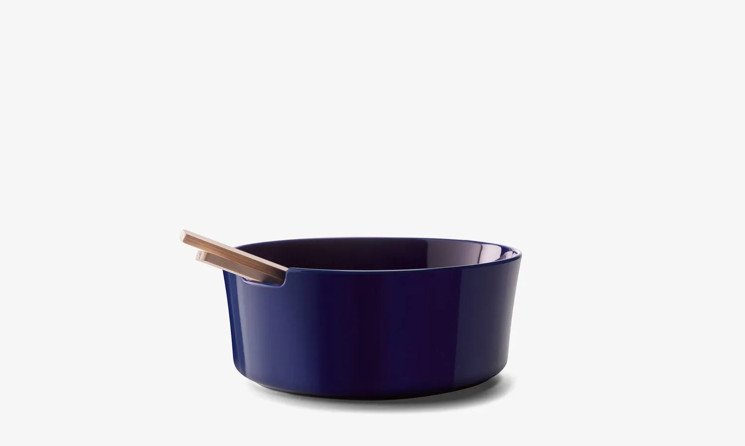 LSA Collective salatskål porcelæn med servere ask