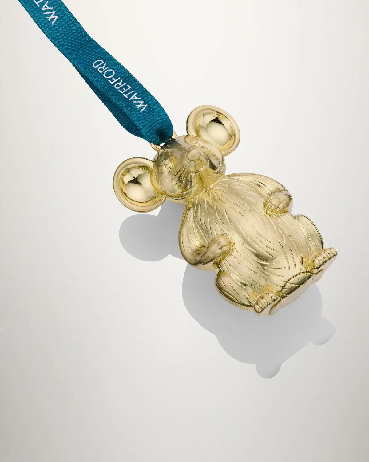 Waterford julepynt gylden mus 2026 ornament