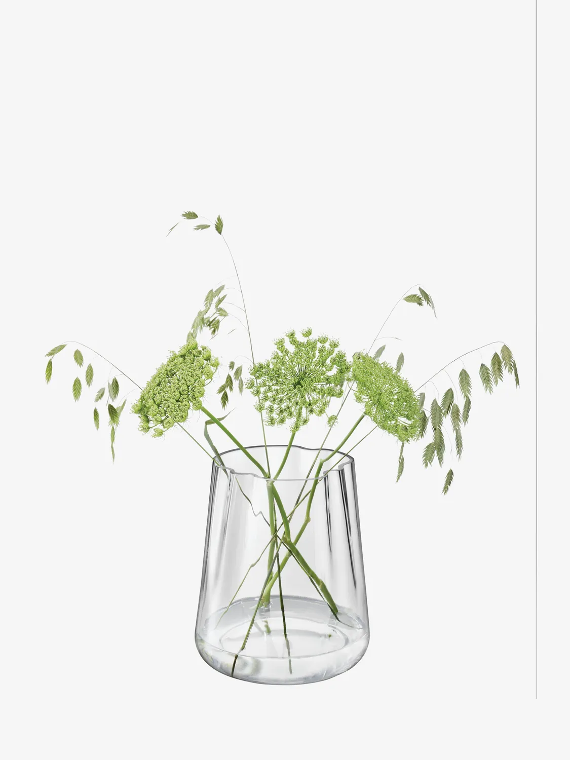 LSA Lagoon vase lanterne organisk glas