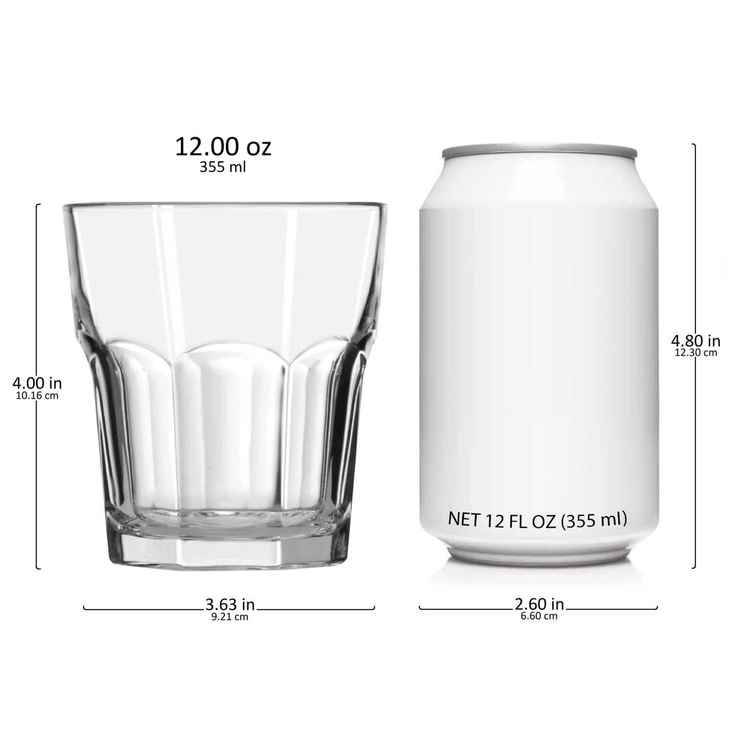 Libbey Gibraltar DuraTuff whiskyglas 12-pak 355 ml