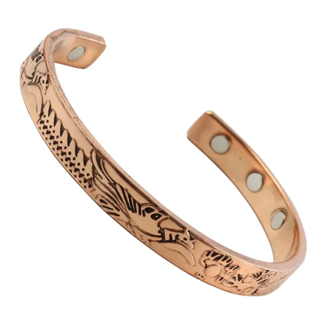 El'Cobre Design 74 kobberarmbånd flettet magnet gaveæske