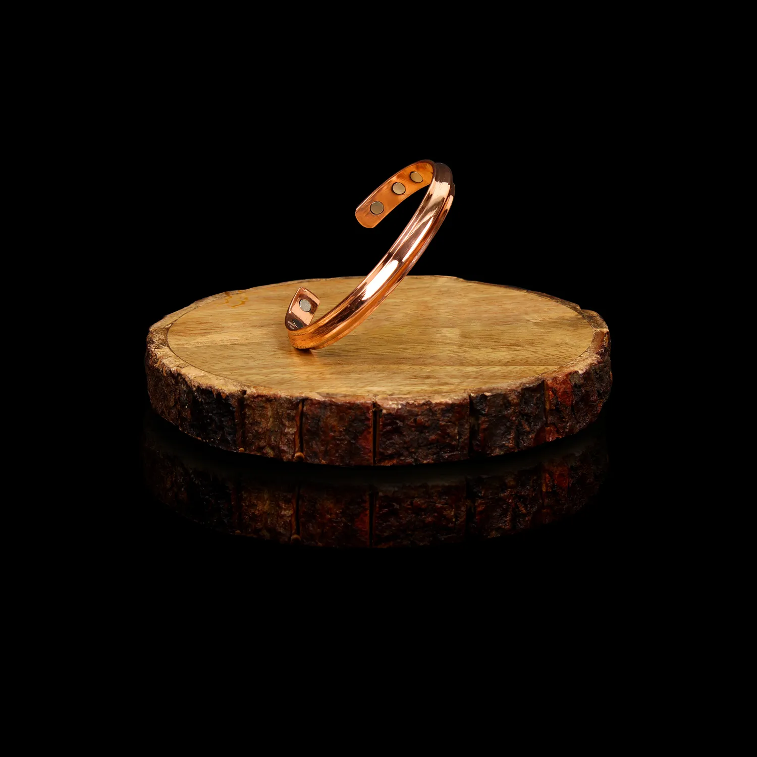 El'Cobre Design 34 kobberarmbånd med magnet gaveæske