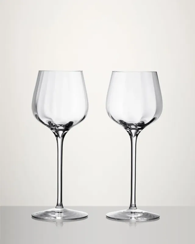 Waterford Elegance Optic dessertvinglas 2 stk krystal