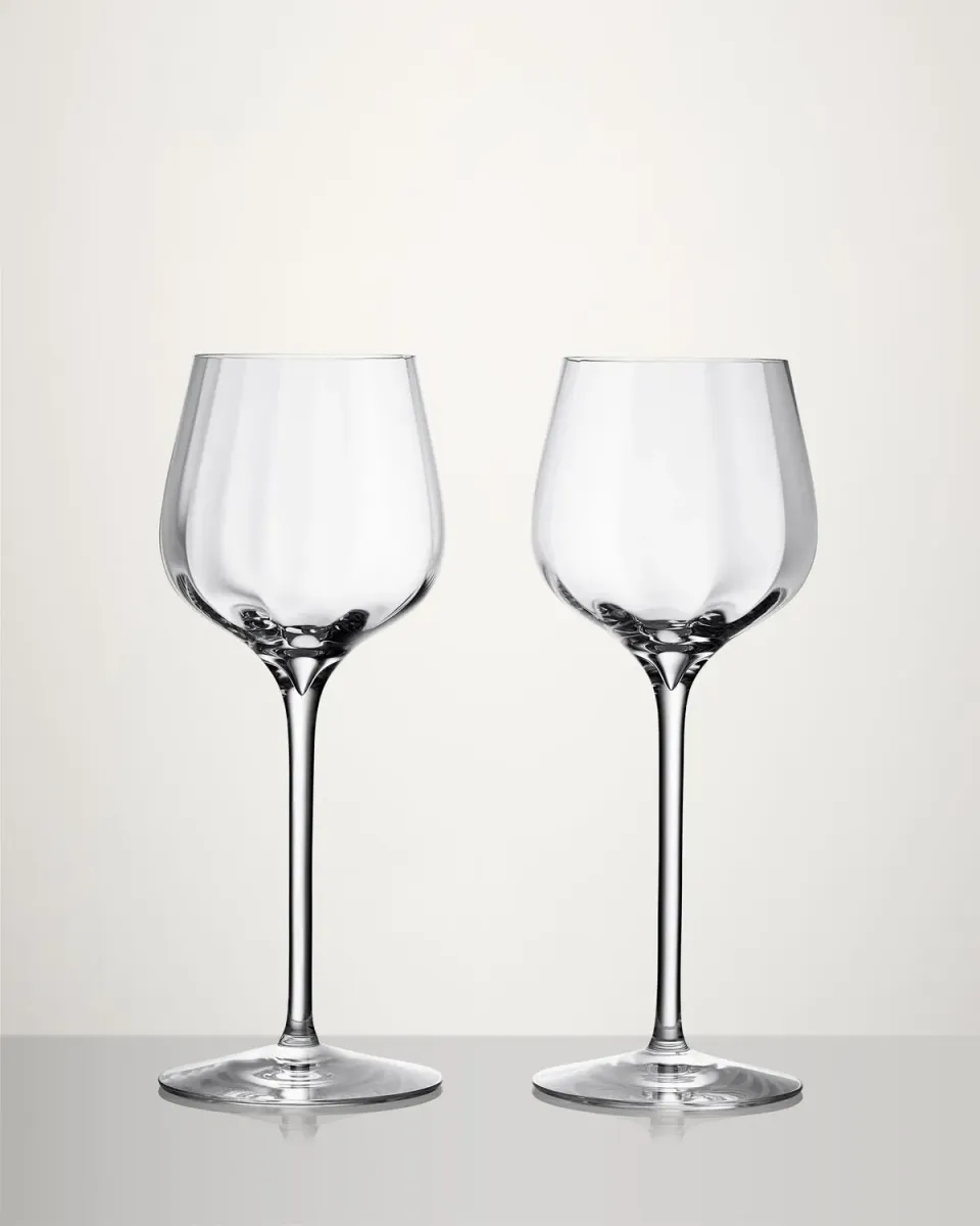 Waterford Elegance Optic dessertvinglas 2 stk krystal
