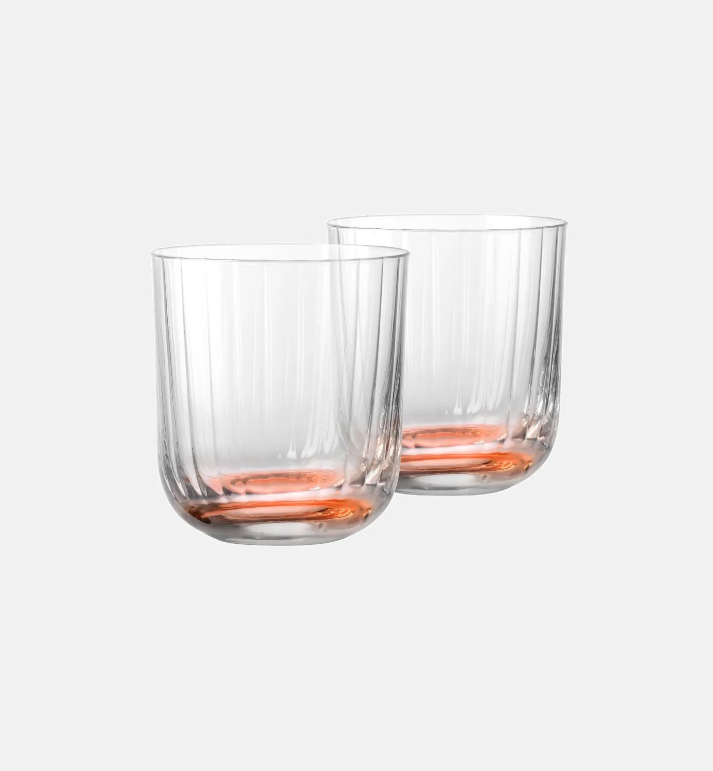 Krosno Bubble vandglas 300 ml orange