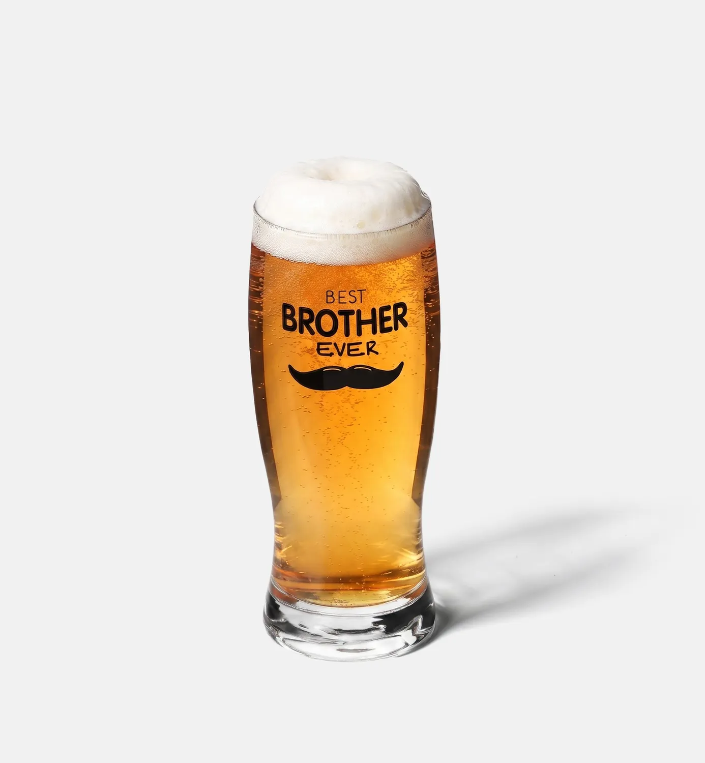 Krosno Best Brother Ever ølglas 500 ml gave