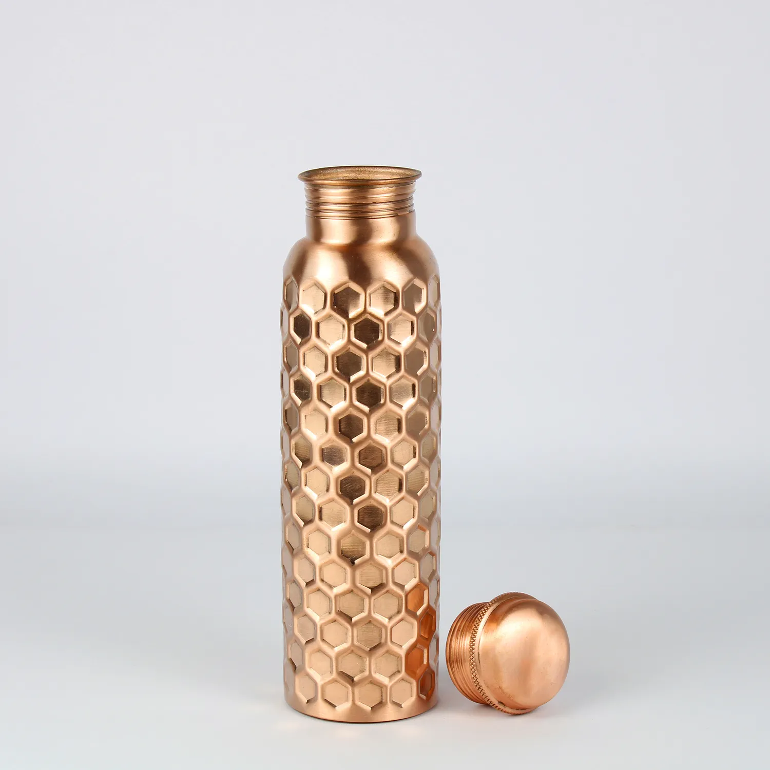 El'Cobre Premium Diamond kobberflaske 1000 ml hamret