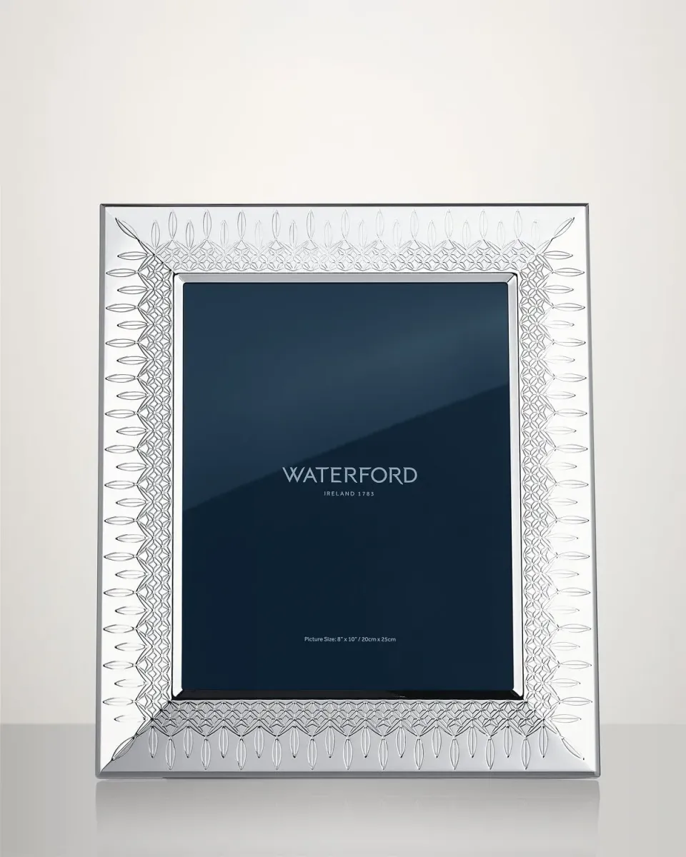 Waterford Lismore fotoramme 20x25 sølv metal