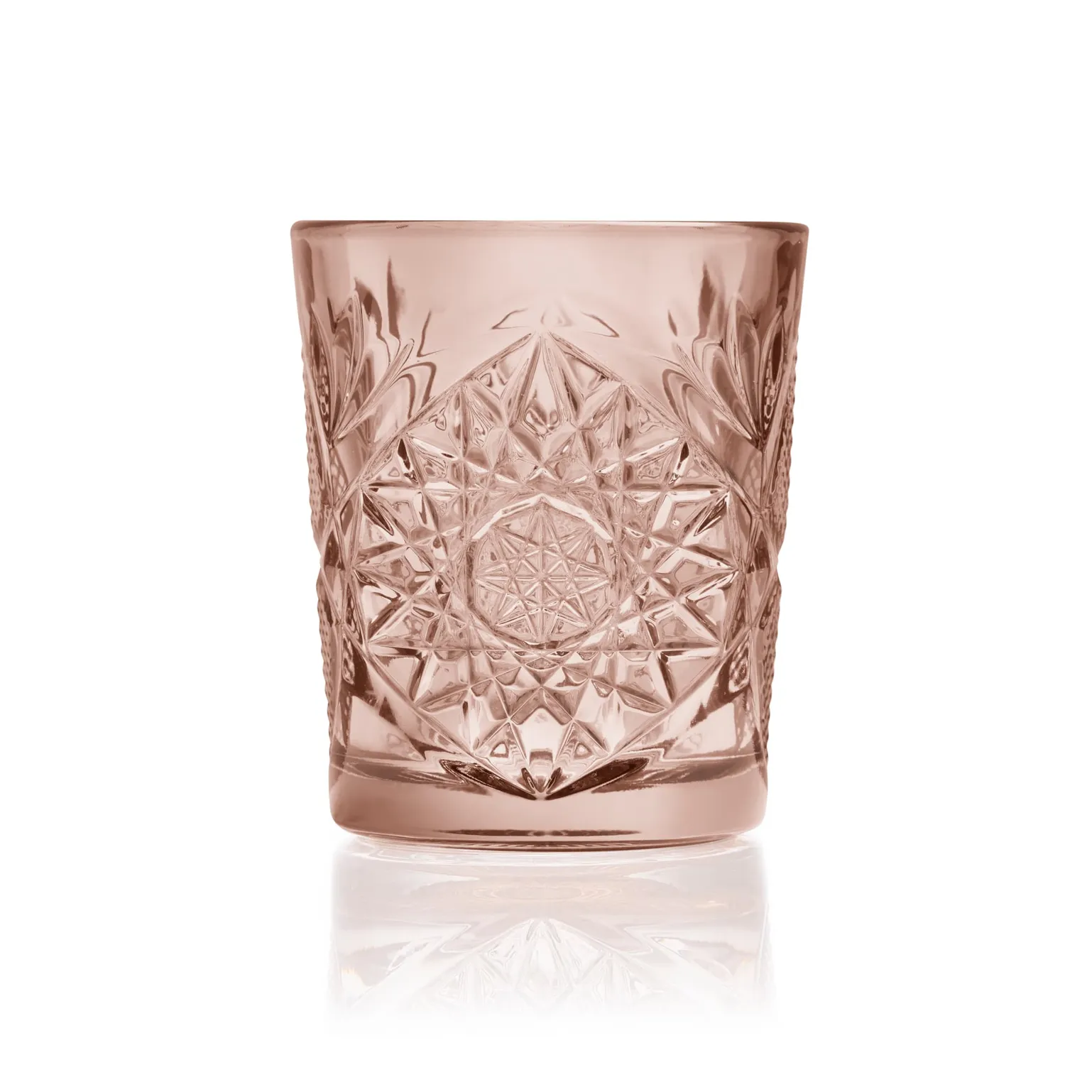 Libbey Hobstar whiskyglas 4 stk rosa 355 ml