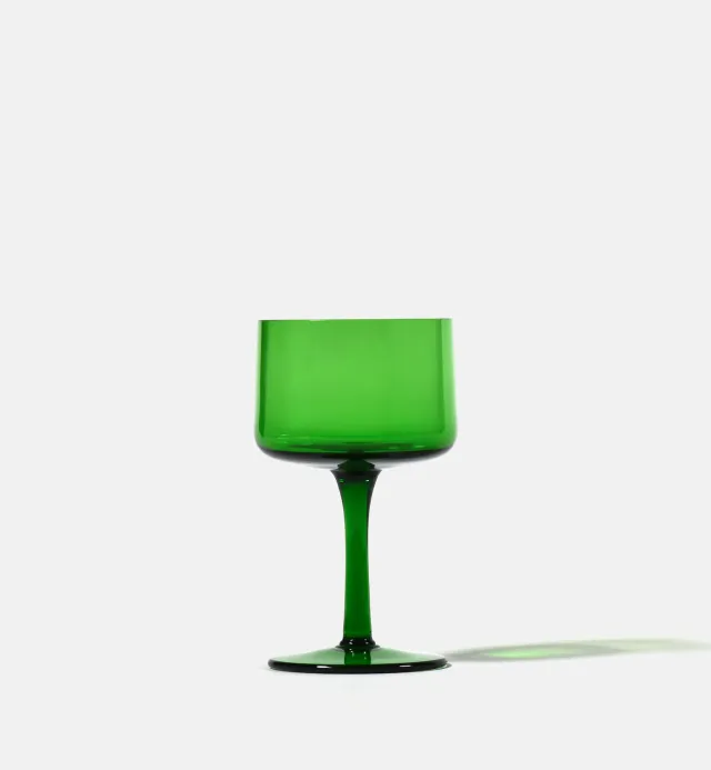 Krosno Bird 1967 hvidvinsglas 120 ml smaragd