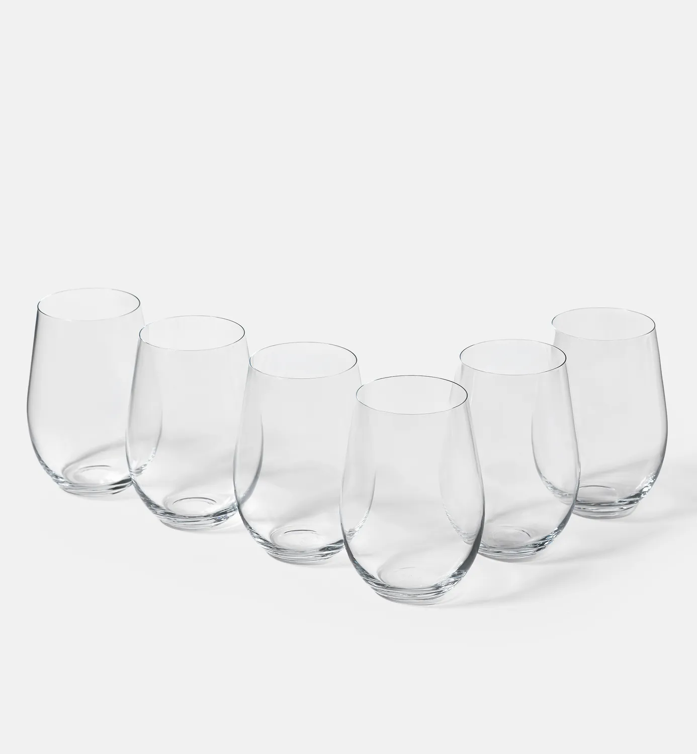 Krosno rødvinstumbler 670 ml klar enkelt design