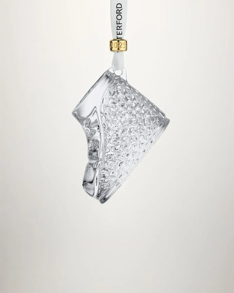 Waterford Babys First Boot juleornament 2025 krystal