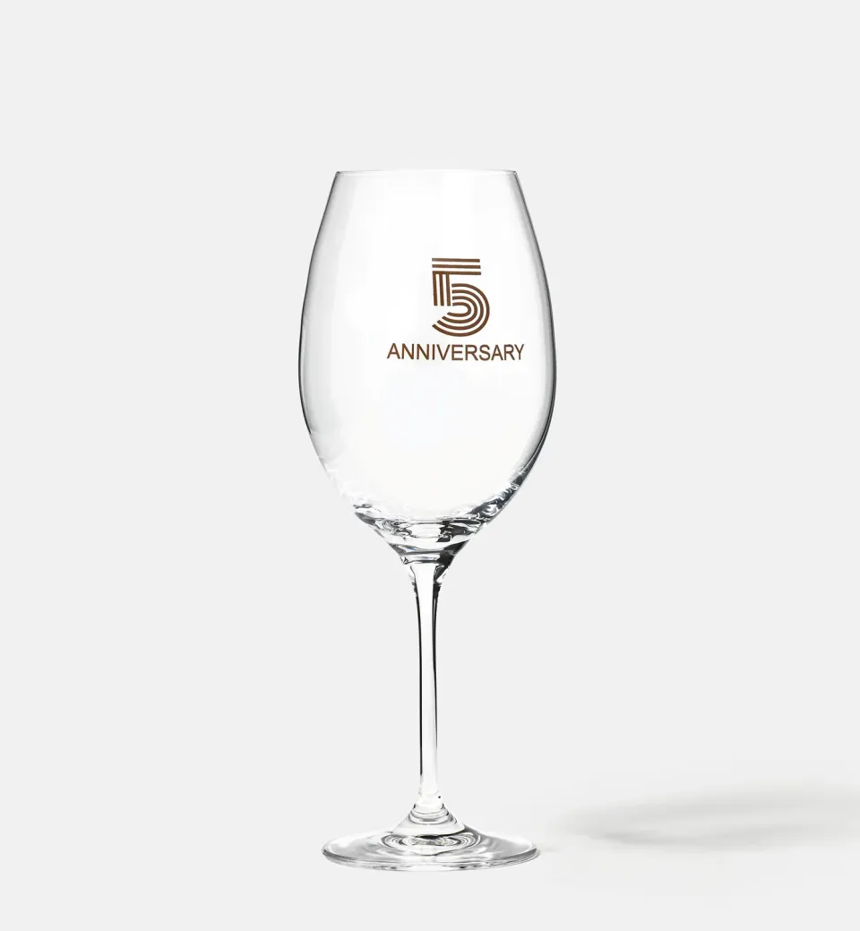 Krosno 5 Anniversary vinglas 480 ml med tryk