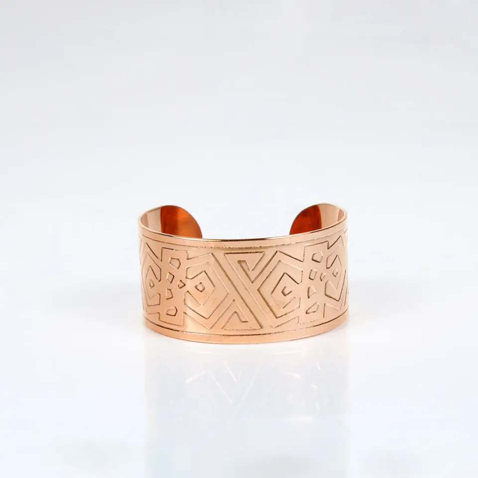 El'Cobre Design 40 let kobberarmbånd med gavepose