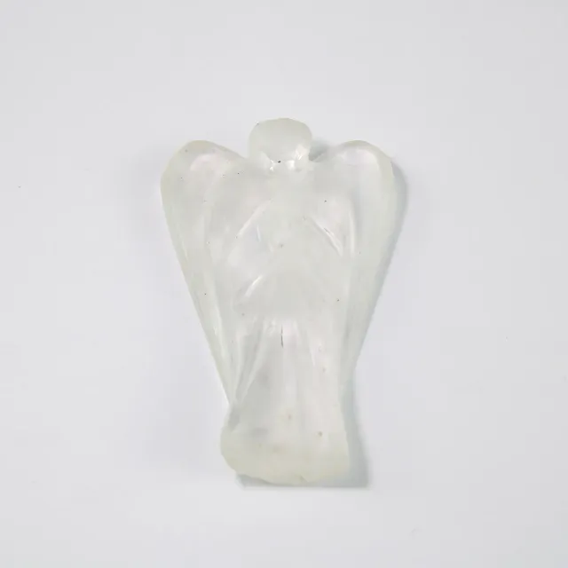 El'Cobre Clear Quartz skytsengel 3,5 cm bjergkrystal