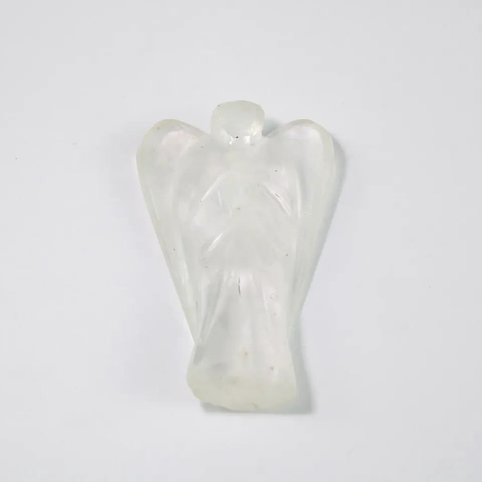 El'Cobre Clear Quartz skytsengel 3,5 cm bjergkrystal