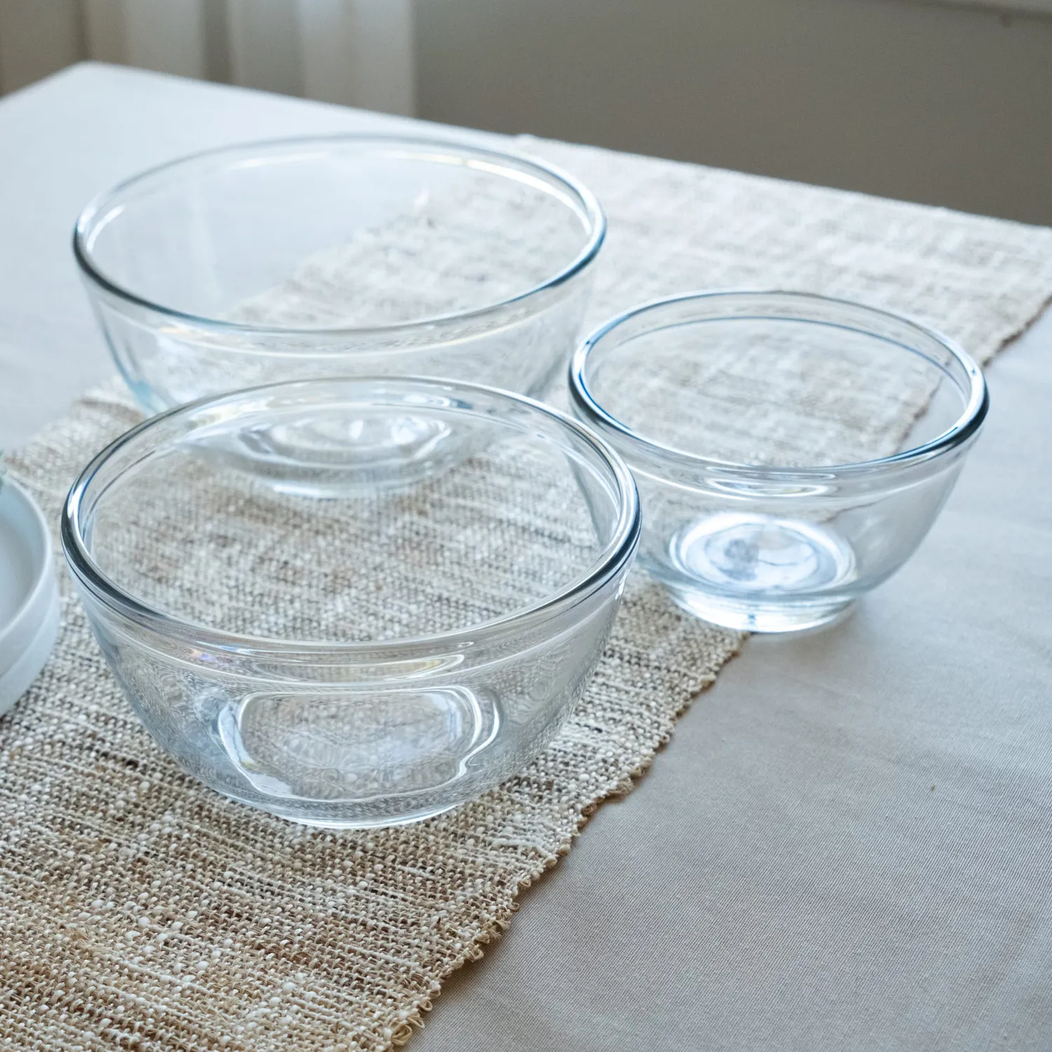 Libbey Baker's Basics glasskåle sæt 3 stk klar