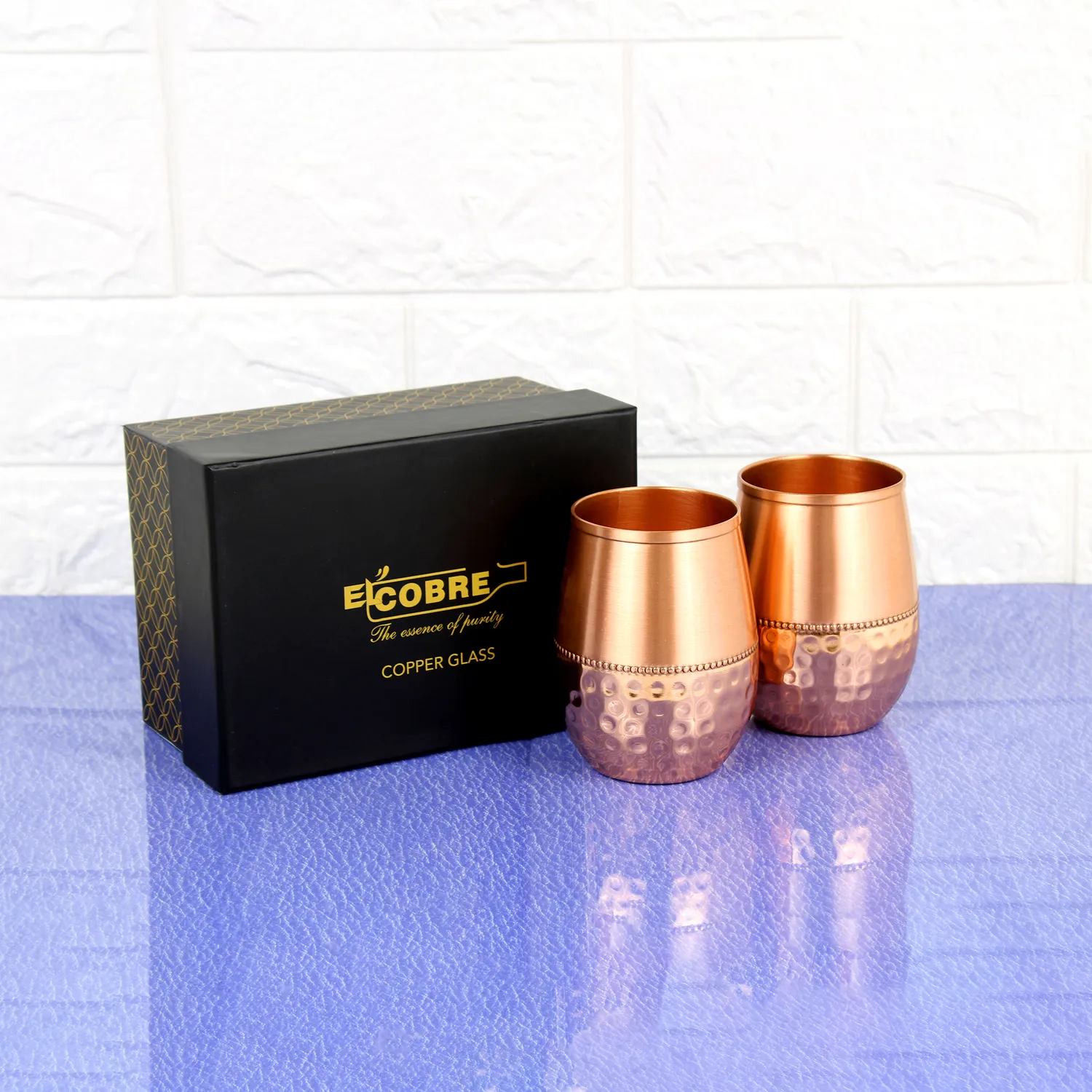 El'Cobre Bottom Sequence kobberglas 2x250 ml sæt