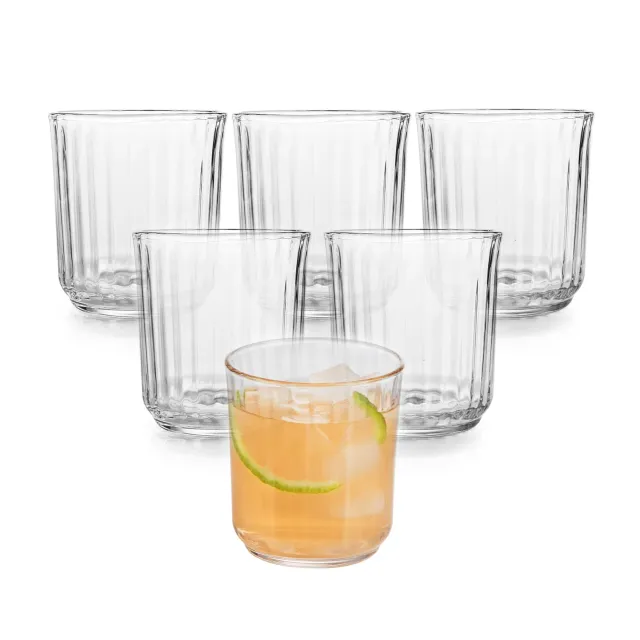 Libbey Paneled whiskeyglas 331 ml klar 6 stk
