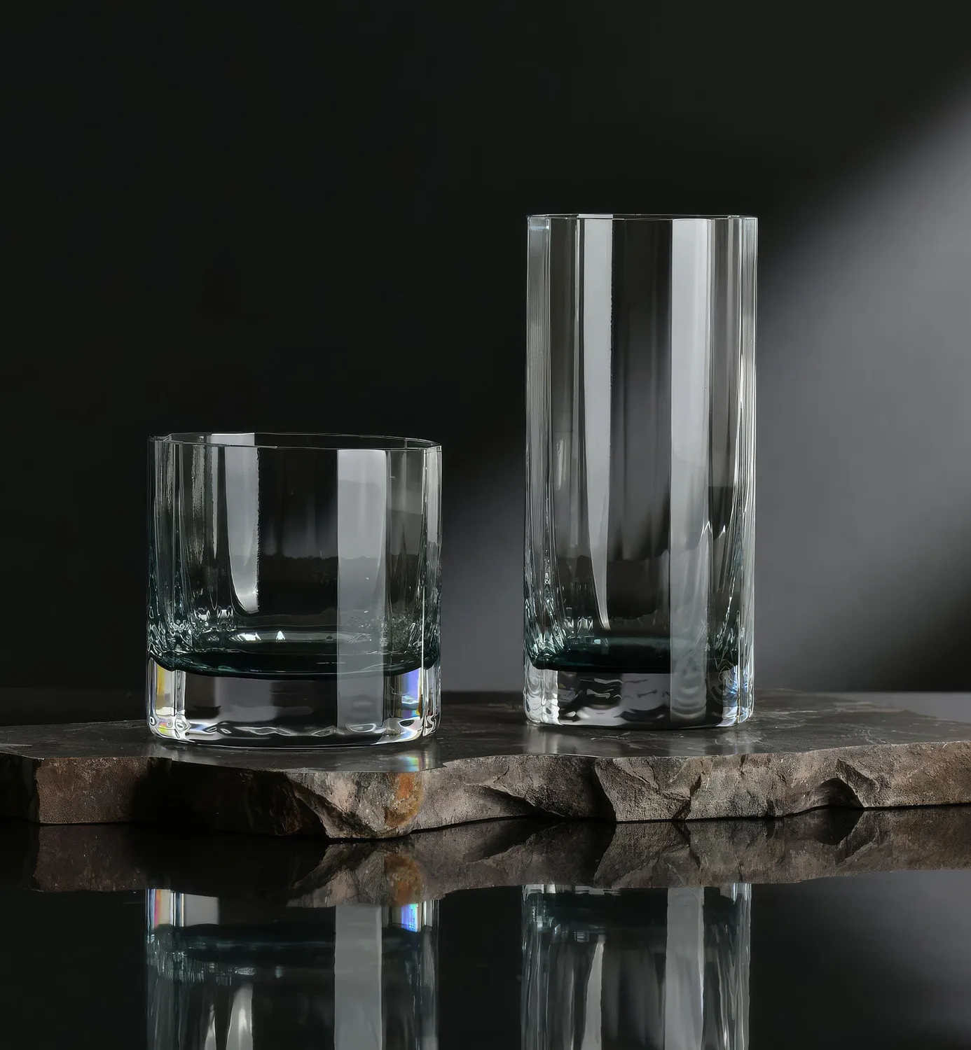 Krosno Futura tumbler akvamarin krystal 270 ml