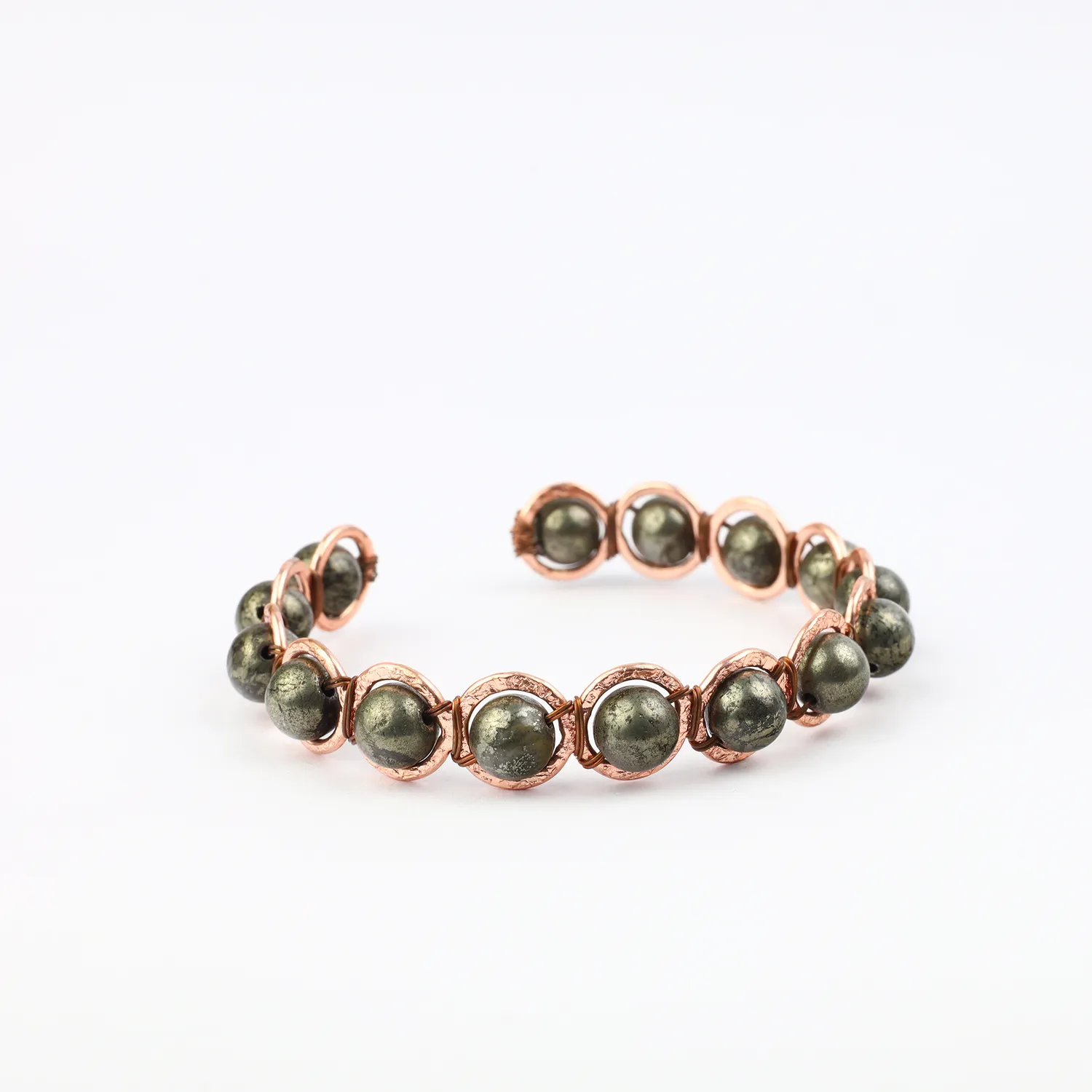 El'Cobre Copper Pyrite armbånd kobber cuff