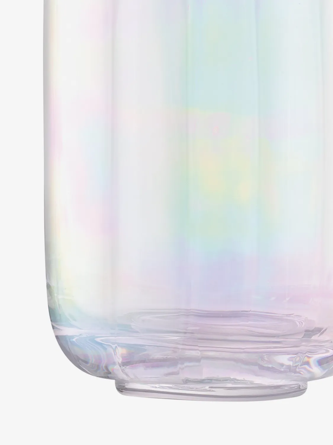 LSA Pearl lanterne vase mundblæst glas inkl. lys