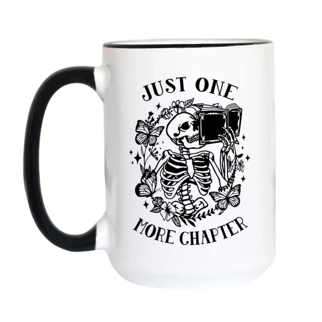 Mugsby Just One More Chapter krus hvid 325 ml
