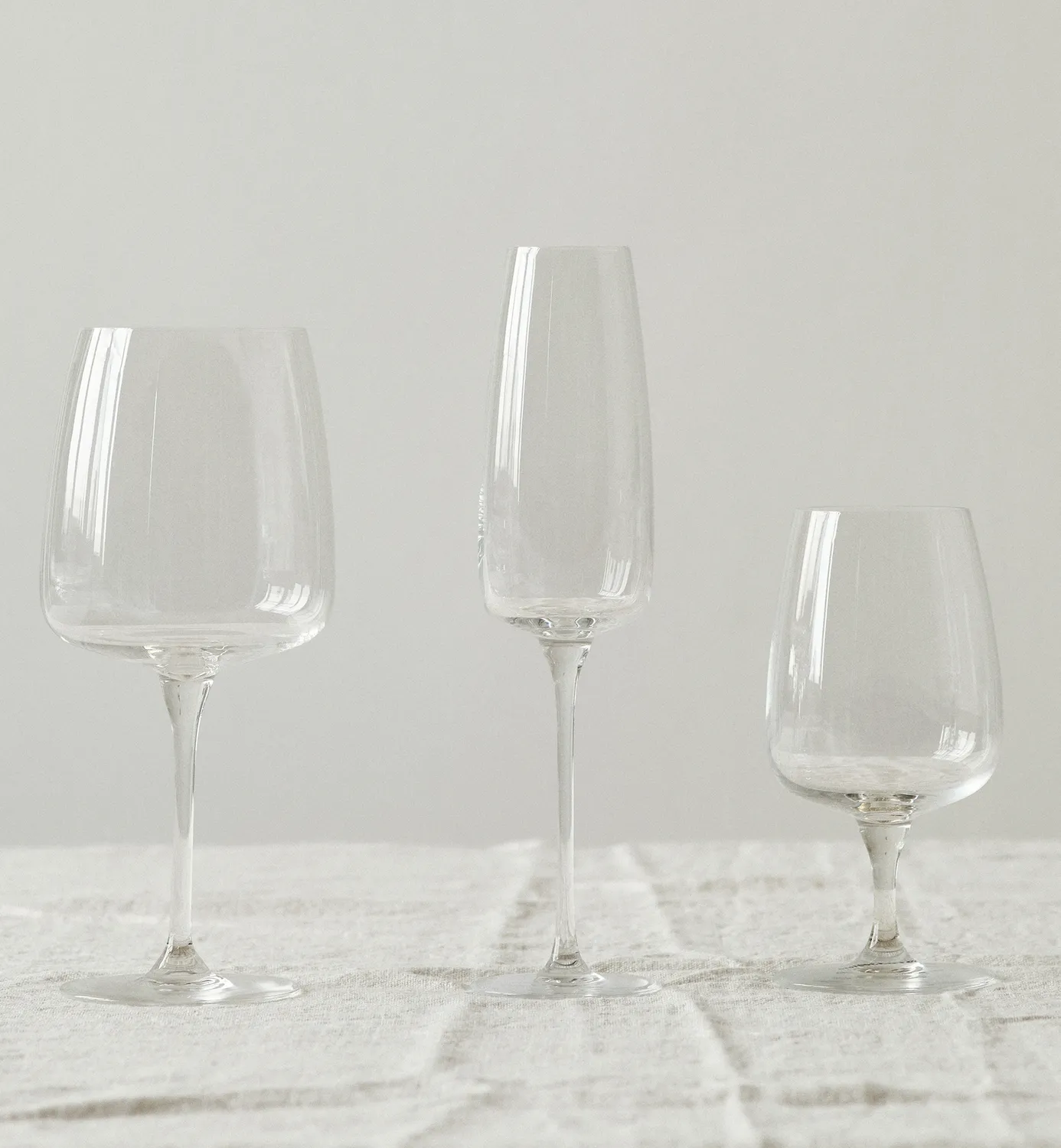 Krosno Modern vandglas 330 ml på stilk
