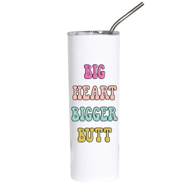 Mugsby Big Heart Bigger Butt termokop 591 ml sjov