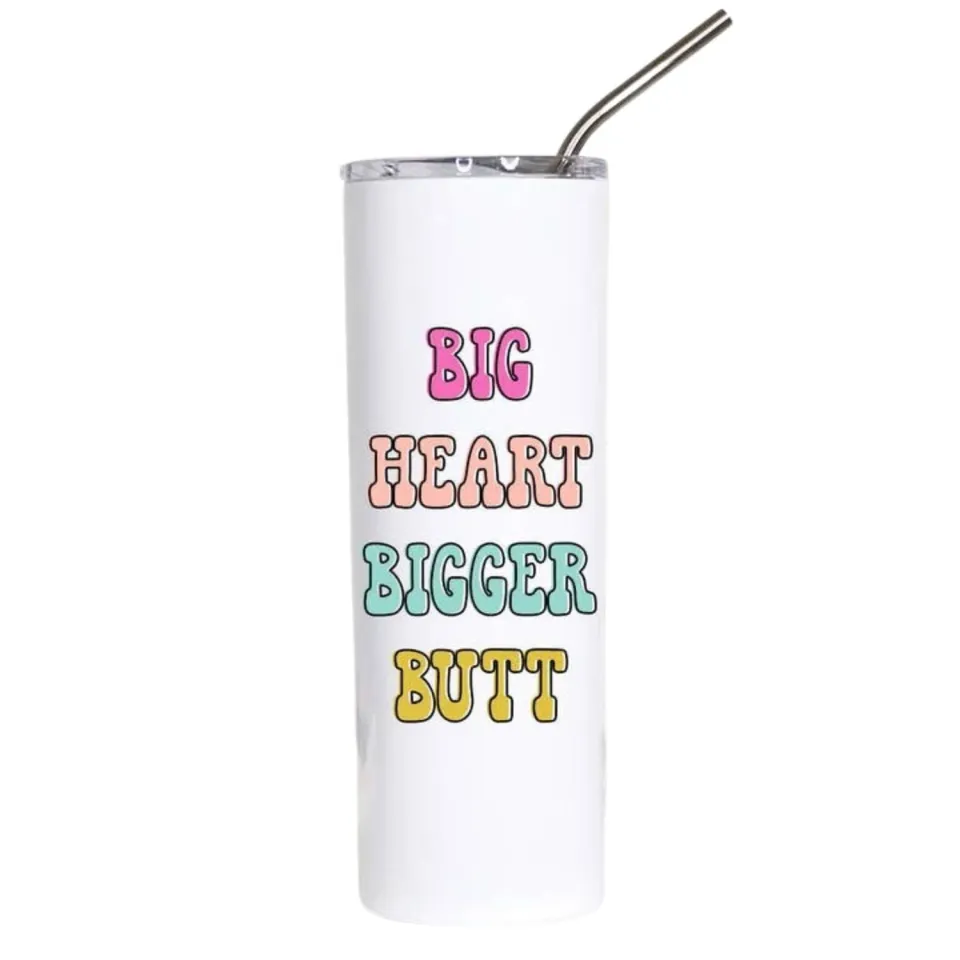 Mugsby Big Heart Bigger Butt termokop 591 ml sjov