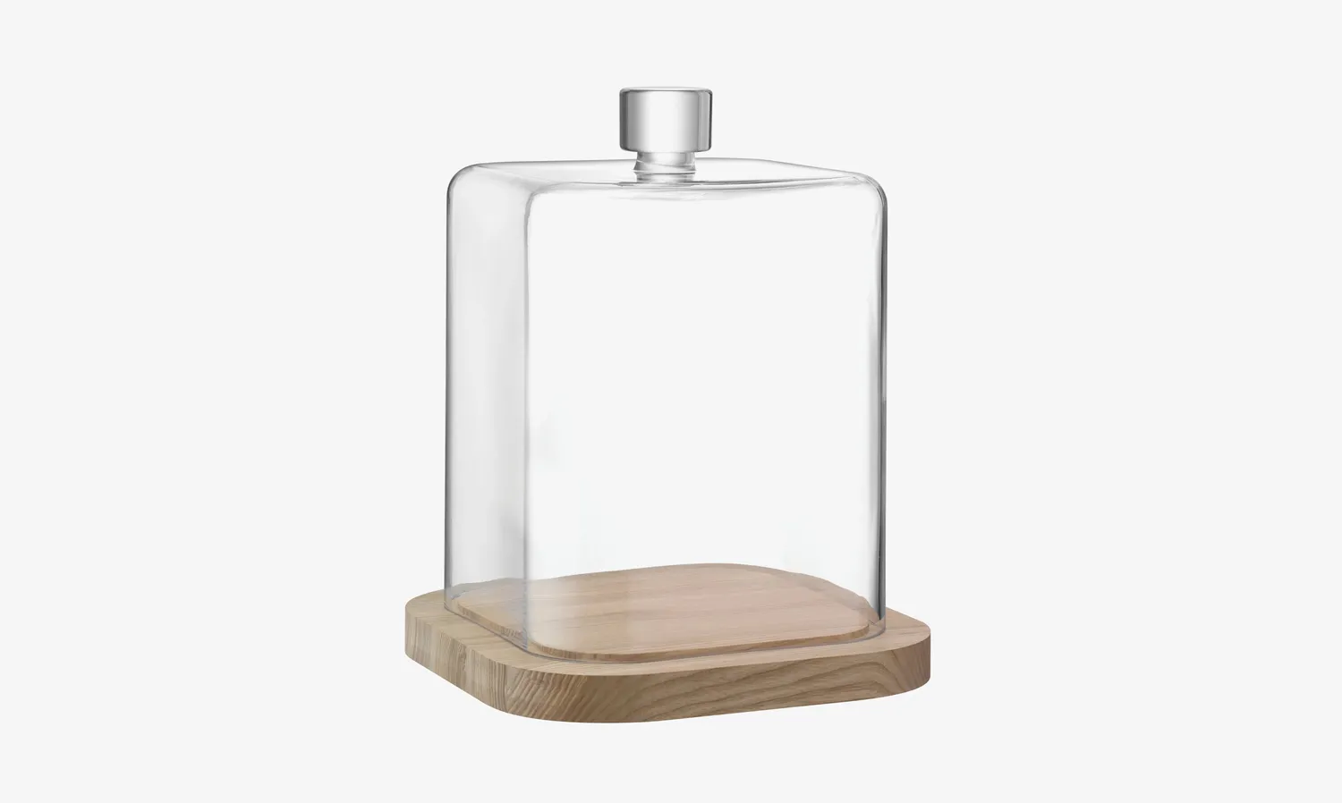 LSA Pavilion Dome & Ash Base osteklokke glas askefod