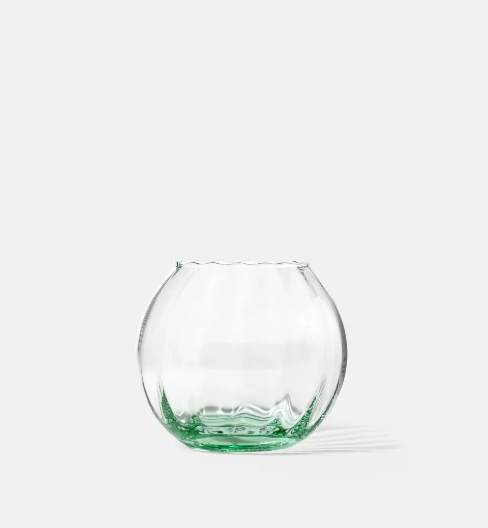 Krosno Gemstone vase 15,5 cm smaragd
