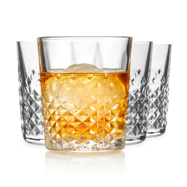Libbey Carats double old fashioned whiskyglas 4 stk 355 ml