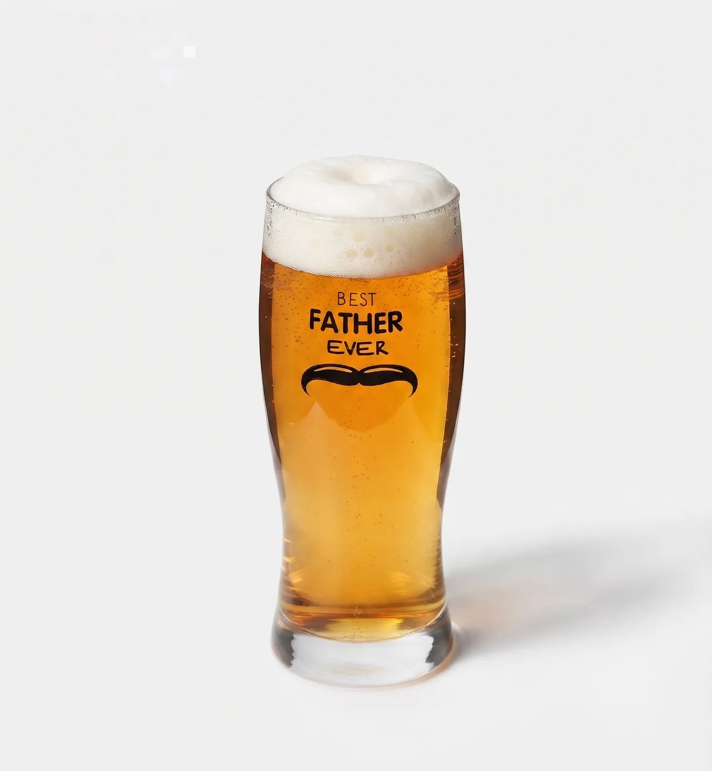 Krosno Best Father Ever ølglas 500 ml med tryk