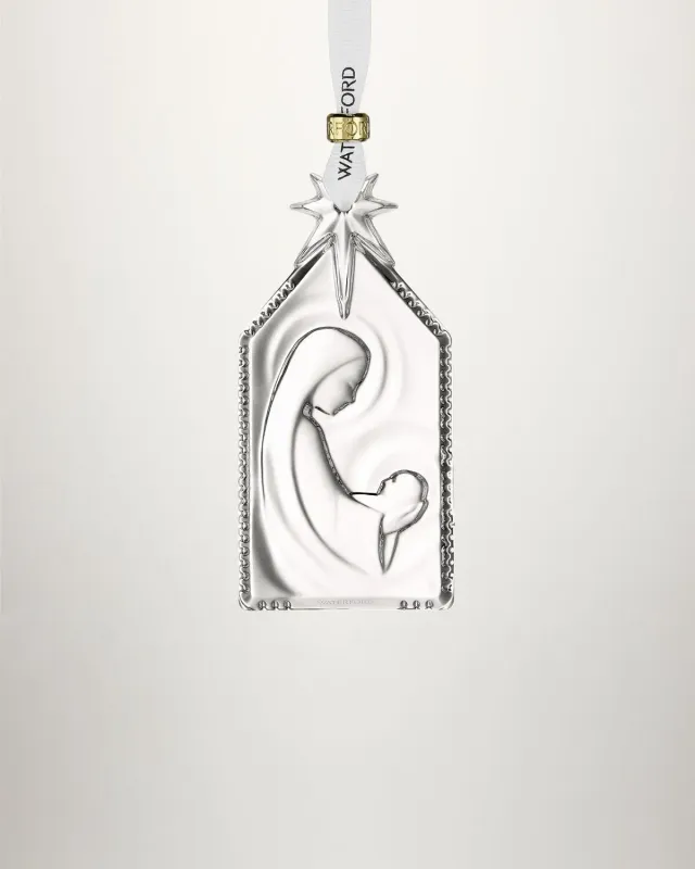 Waterford Nativity krybbe juleornament krystal