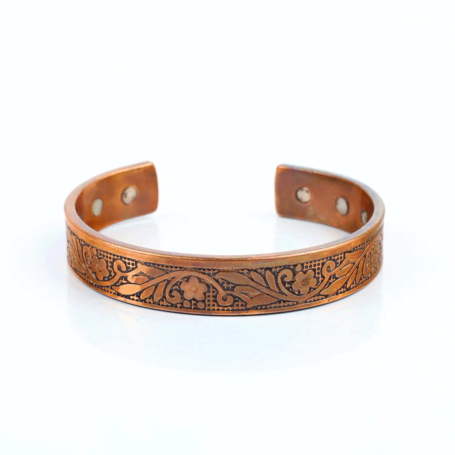 El'Cobre Design 8 kobberarmbånd med magneter