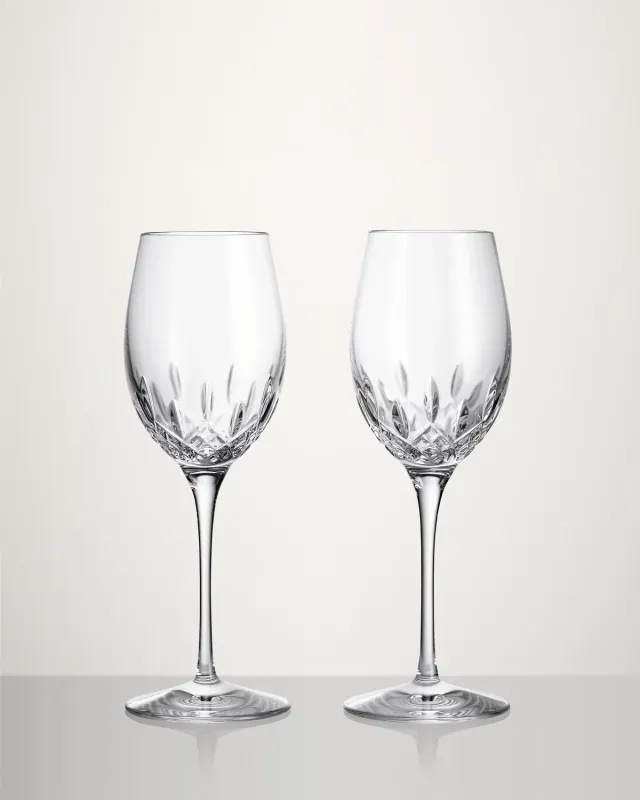 Waterford Lismore Essence hvidvinsglas 2 stk krystal