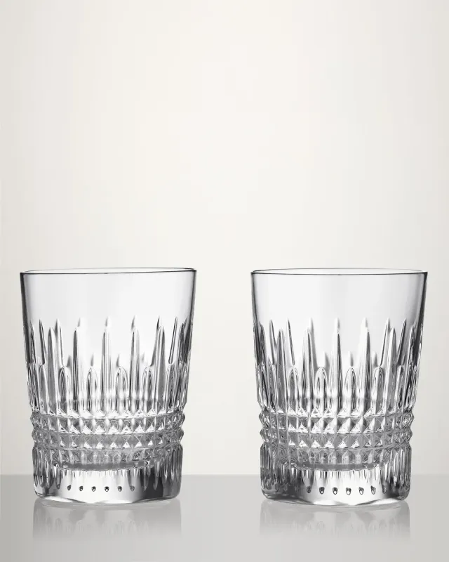 Waterford Lismore Diamond tumbler whiskyglas 2 stk