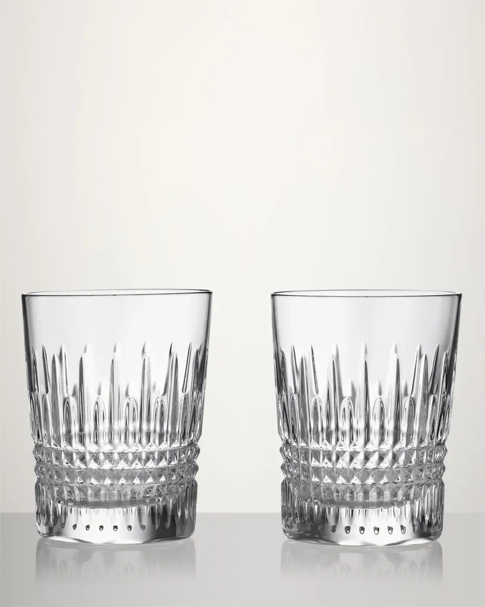 Waterford Lismore Diamond tumbler whiskyglas 2 stk