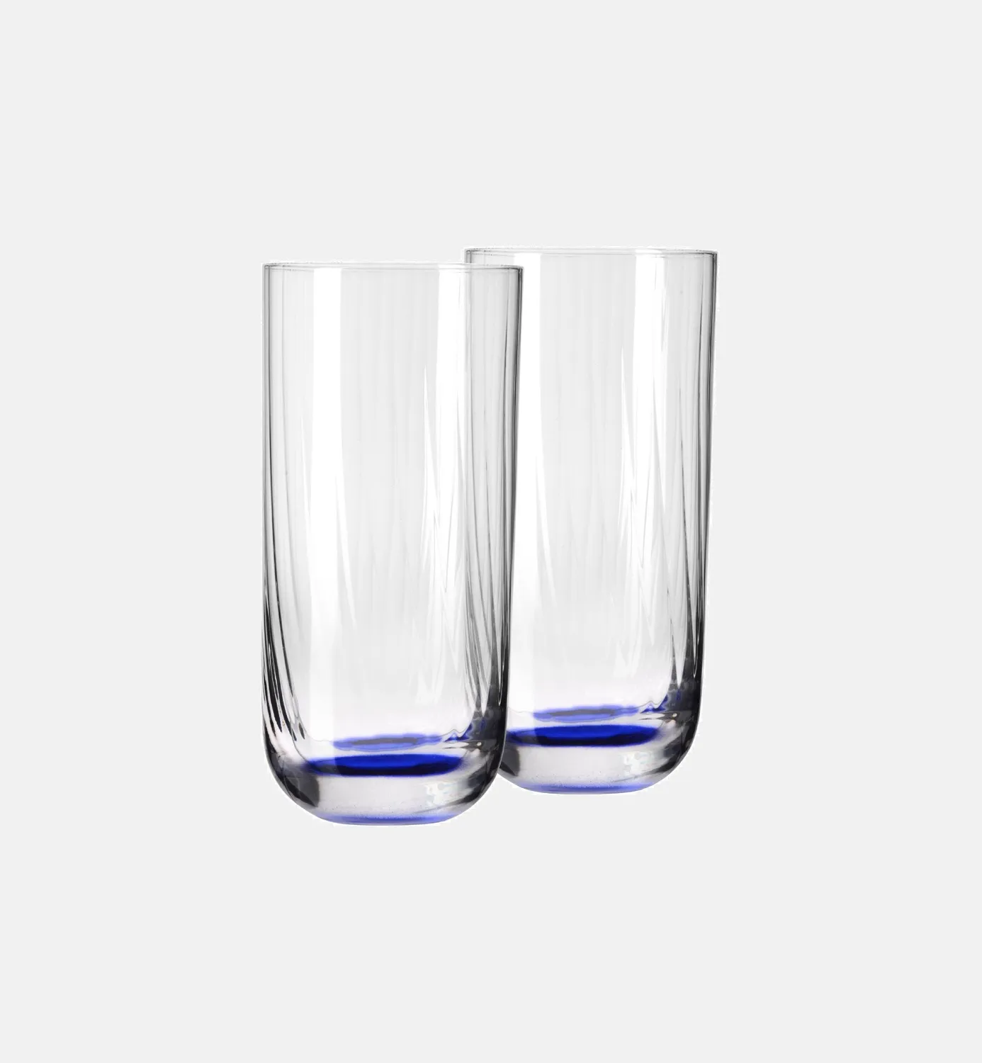 Krosno Bubble vandglas 360 ml navy riflet