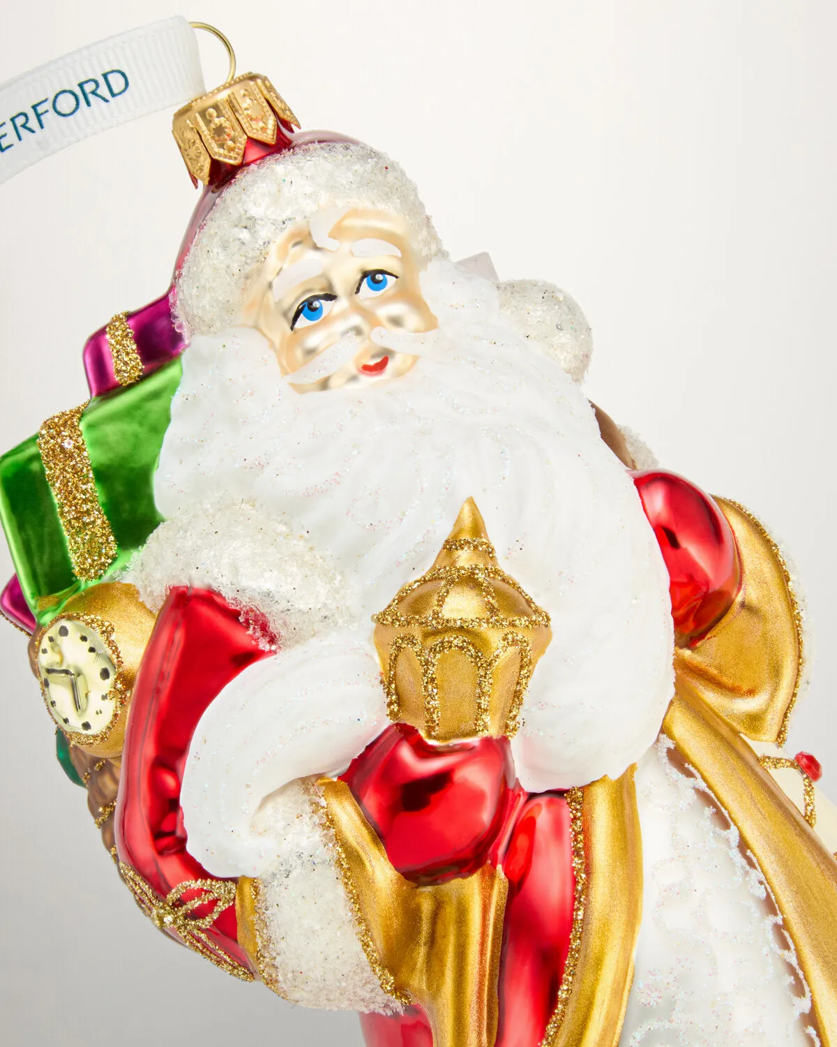 Waterford Holiday Heirlooms Santa julepynt håndmalet