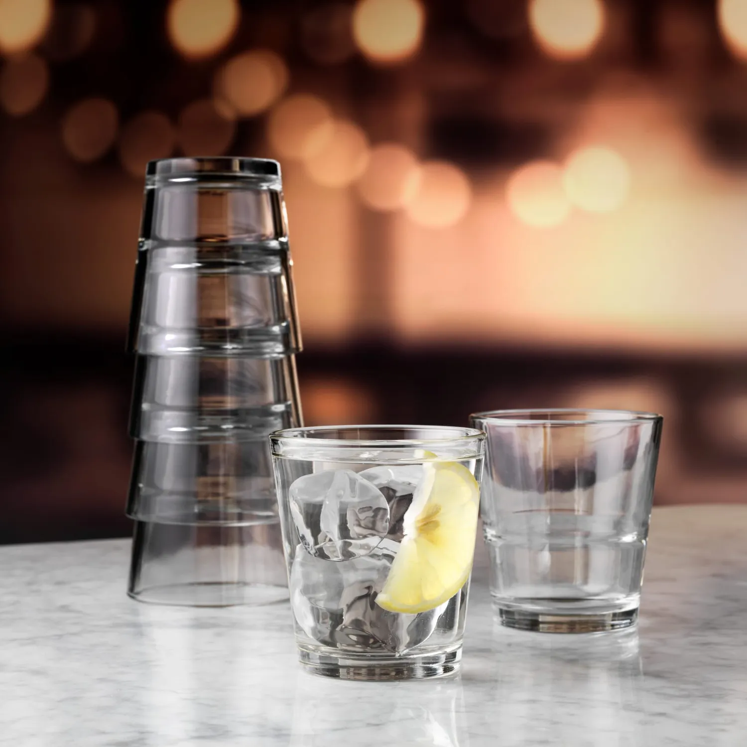 Libbey Restaurant Basics Rocks whiskyglas 12-pak 265 ml stabelbar