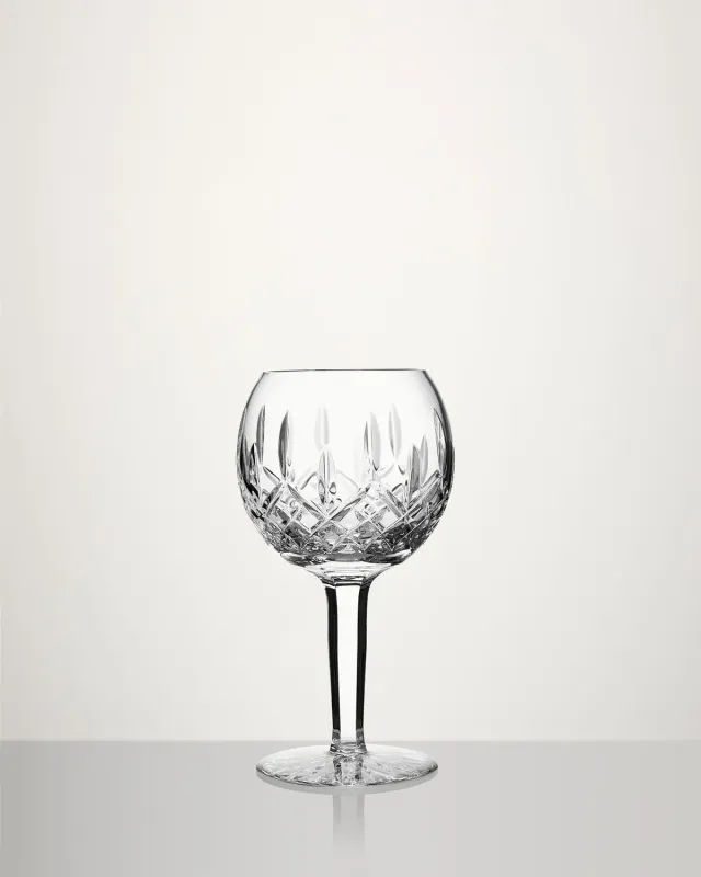 Waterford Lismore rødvinsglas krystal oversized