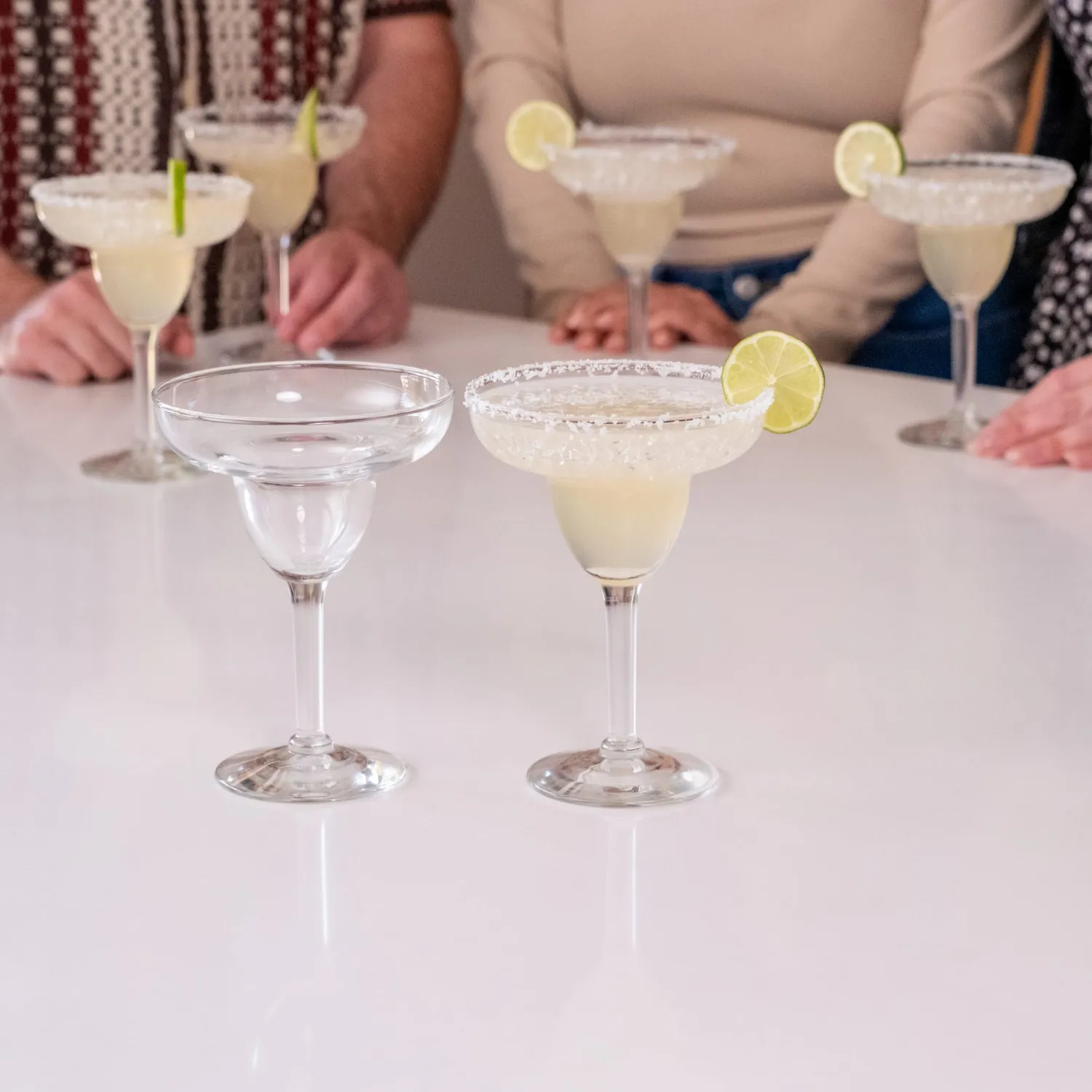 Libbey Margarita margaritaglas 266 ml sæt med 12 klart glas