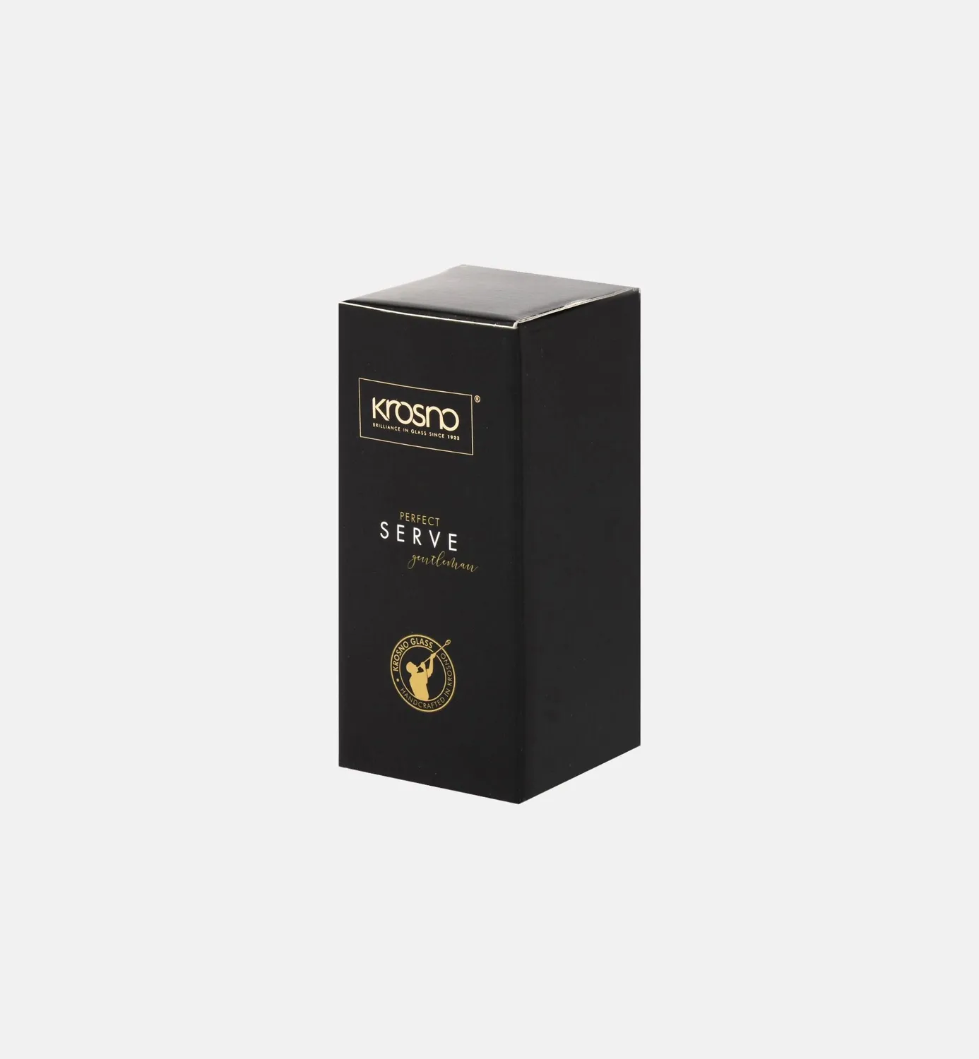 Krosno Gentleman whiskyglas rillet 300 ml