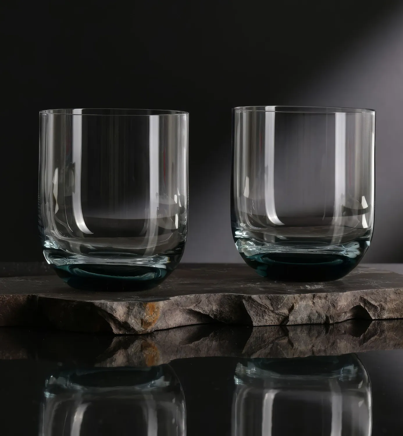 Krosno Sunset glas 360 ml aquamarine drinkglas