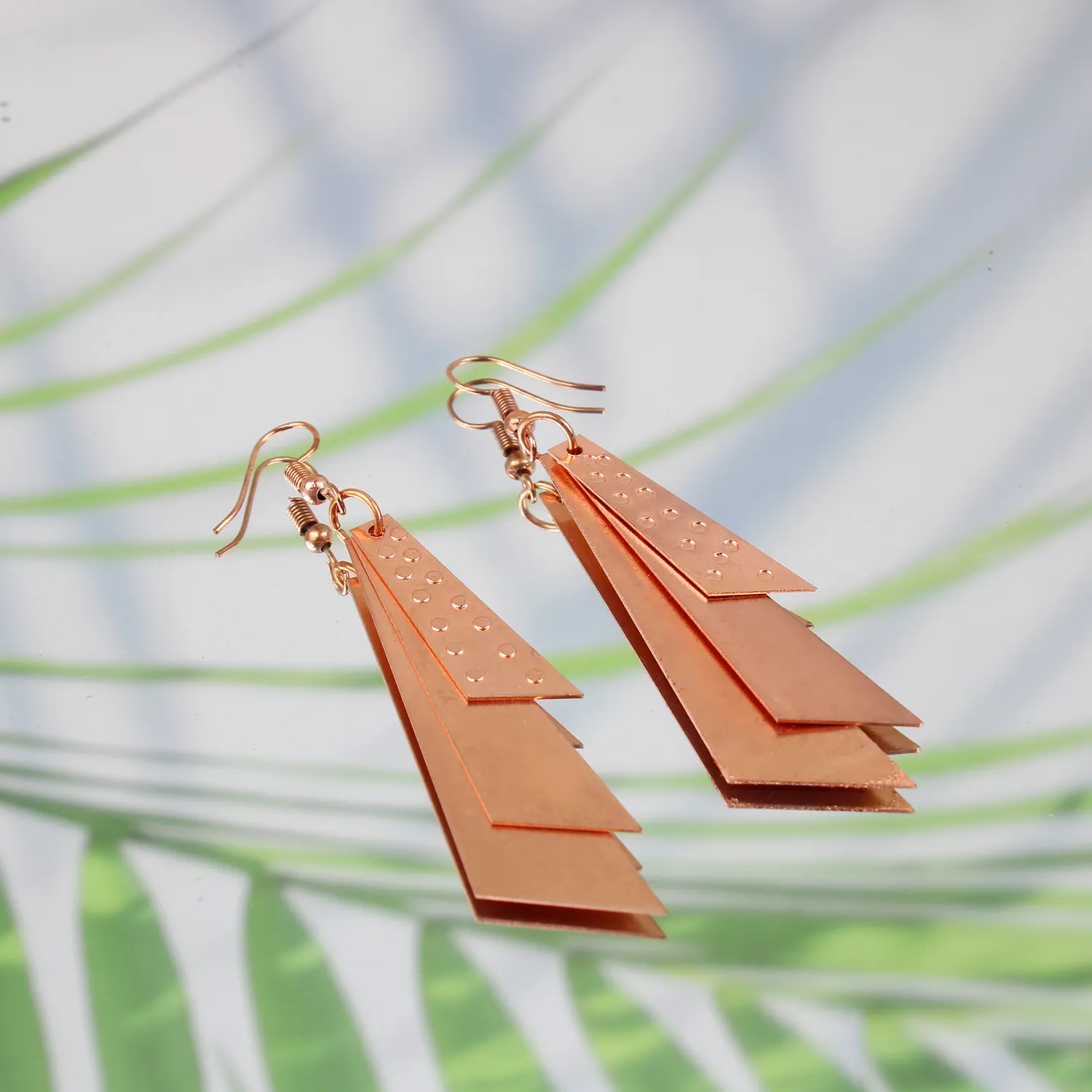 El'Cobre Design 11 kobberøreringe håndlavet gaveidé