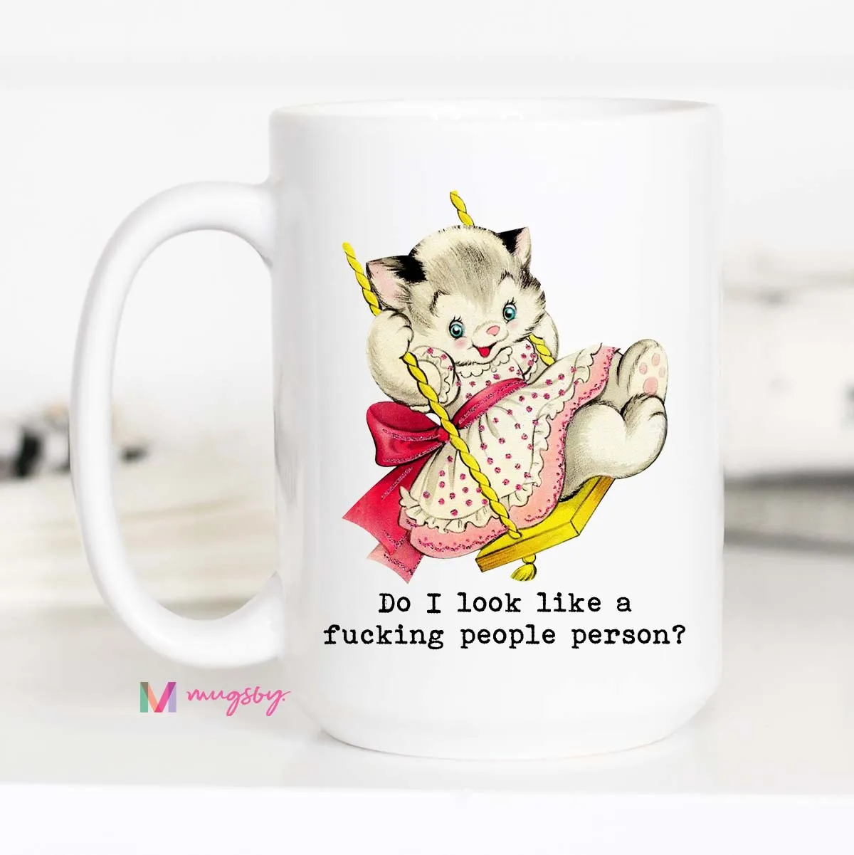 Mugsby People Person krus 325 ml hvidt