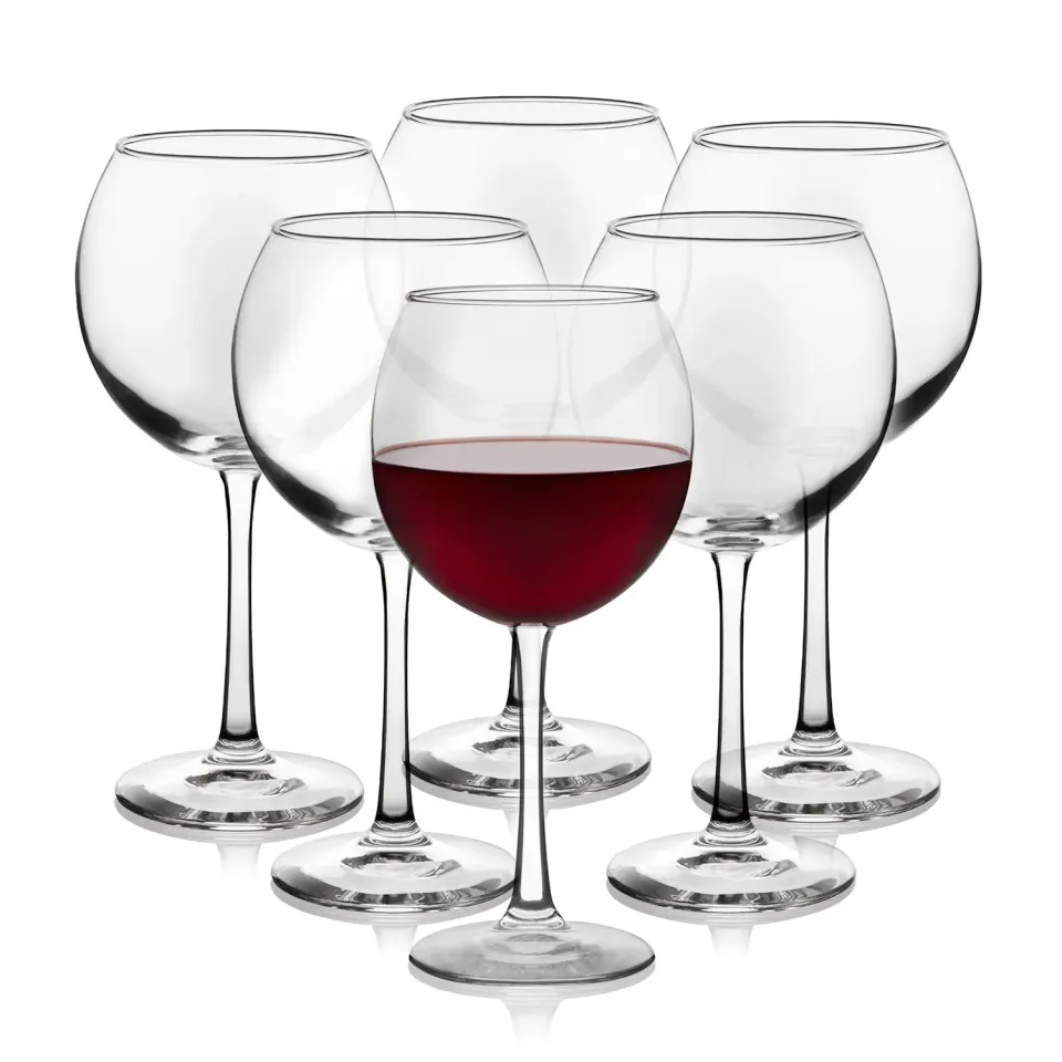 Libbey Vina rødvinsglas 6 stk 540 ml klart glas